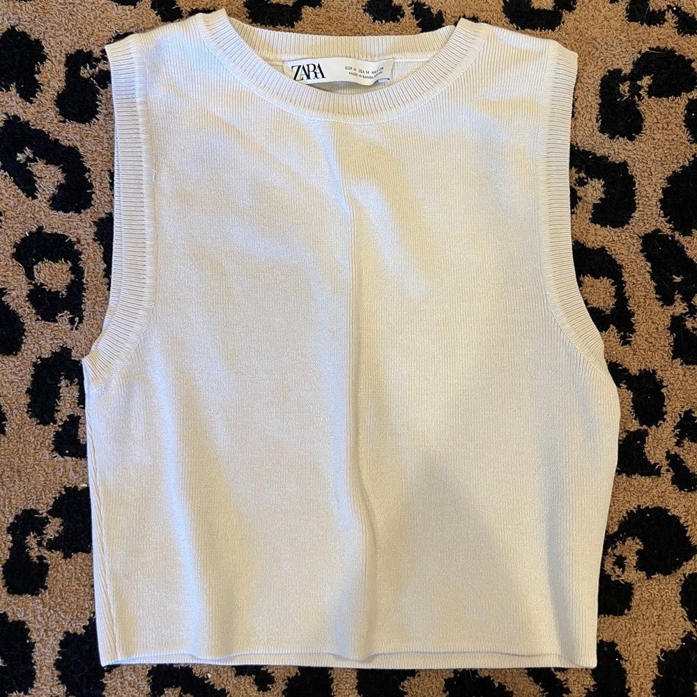 Zara cropped sweater
